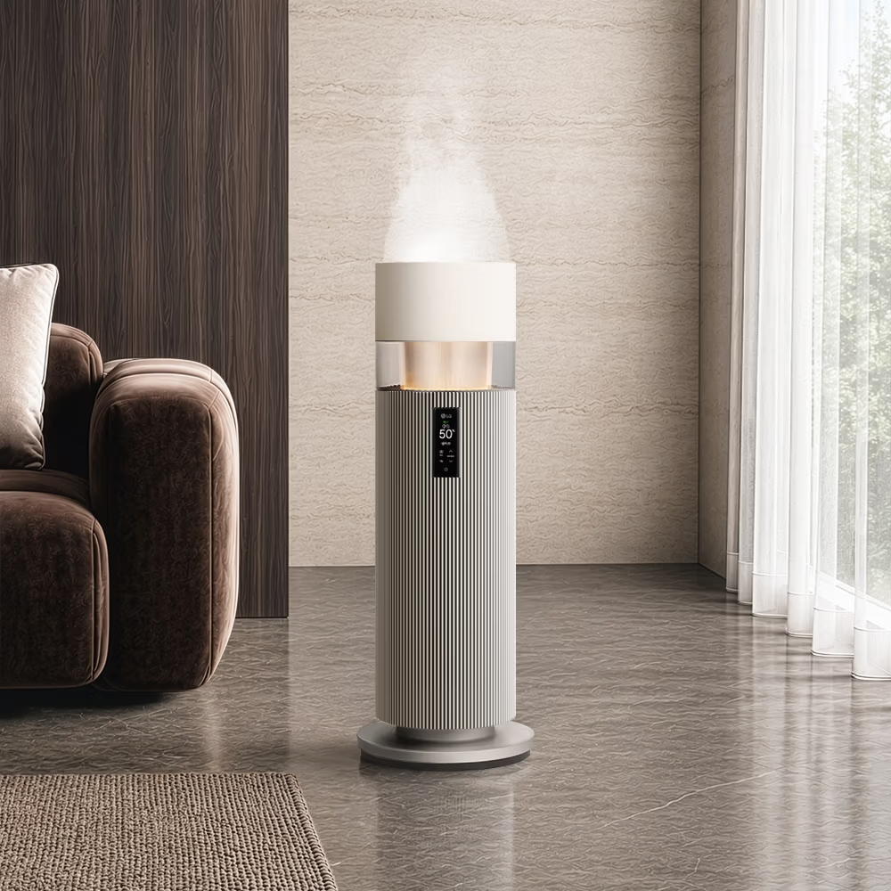 LG 퓨리케어 AI 오브제컬렉션 하이드로타워 Max + 급수비커 + 알레르겐 특화필터 카밍 베이지